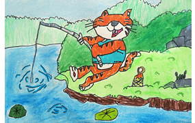 <b>小猫钓鱼</b>